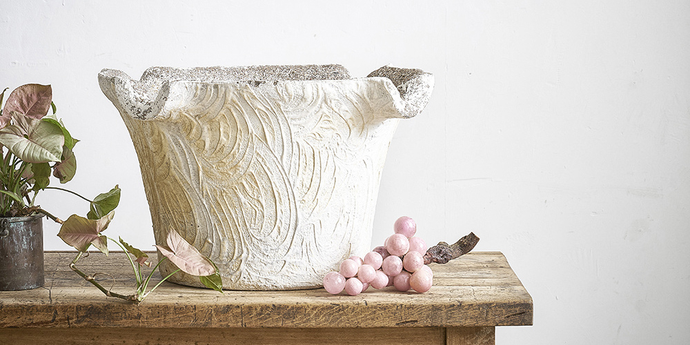 pot concrete garden basin