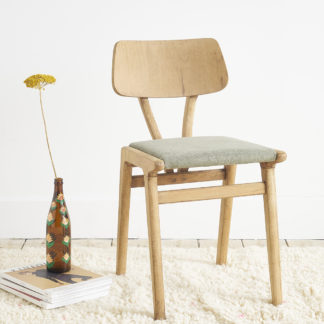 chaise vintage des années 50'