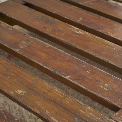 Ancien chariot industriel. table basse