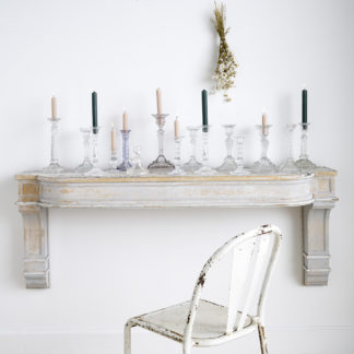 Bougeoir en verre