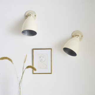 Paire d'appliques vintage
