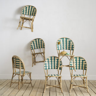 Chaises de bistrot terrasse
