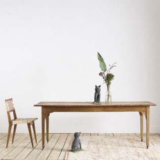 Grande table de bistrot