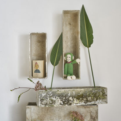 Jardinière des années 50-60 fibro ciment