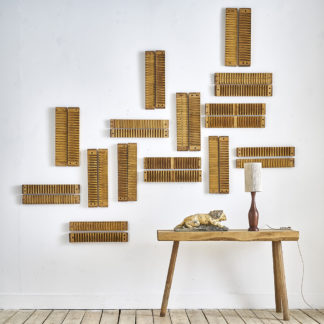 Moules en bois à cigares décoration murale