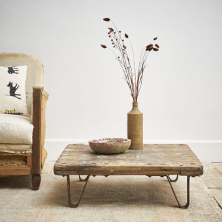 Petite table basse industrielle