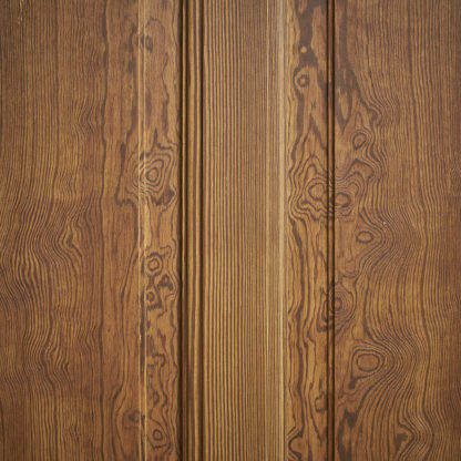 Ancienne porte cloisonnante en bois de pitchpin