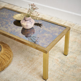 Petite table basse vintage des années 70.