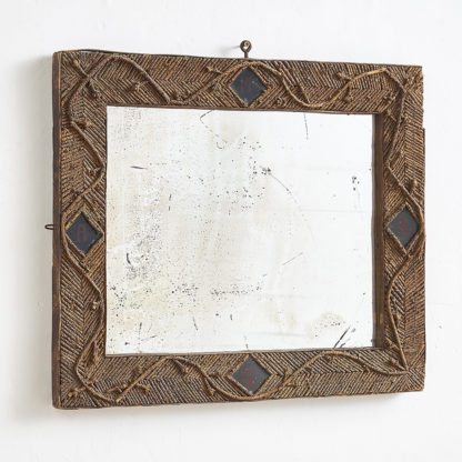 Miroir 'branches de sapin'