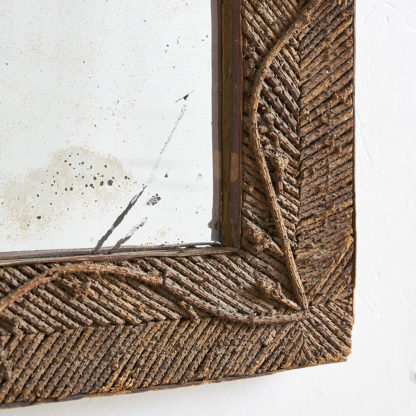 Miroir 'branches de sapin'