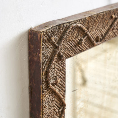 Miroir 'branches de sapin'