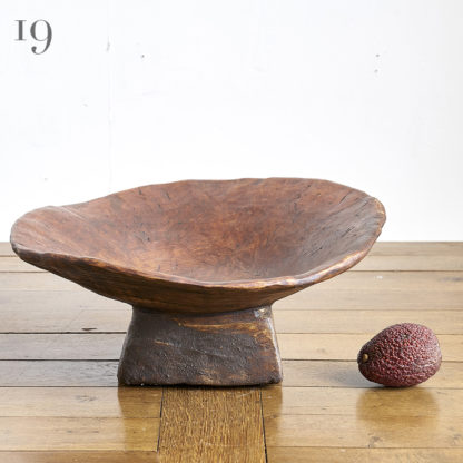 Grande coupe à fruits Pièces uniques, ouvrage artisanal d’Afrique.
