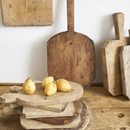 Anciennes planches à découper en bois