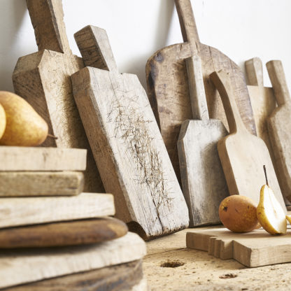 Anciennes planches à découper en bois