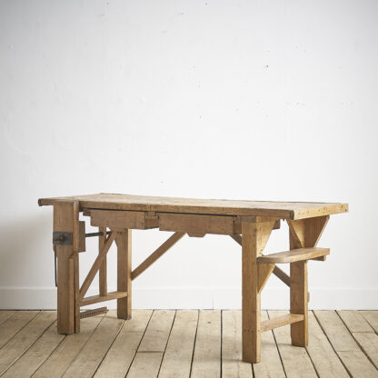 établi workbench console table farmer industrial