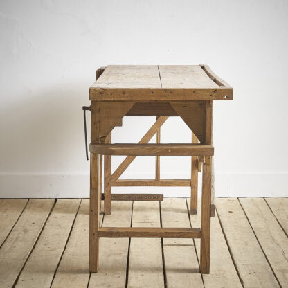 établi workbench console table farmer industrial