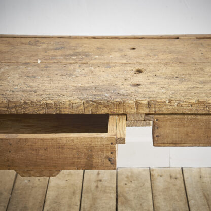 établi workbench console table farmer industrial