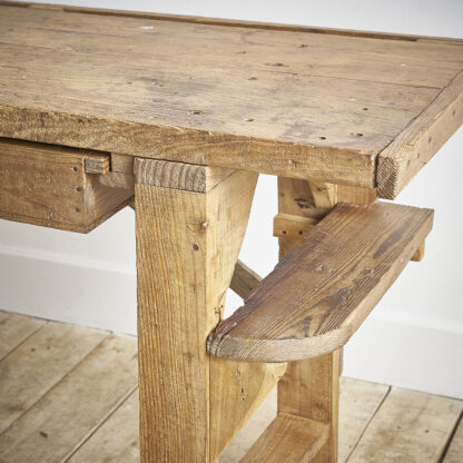 établi workbench console table farmer industrial