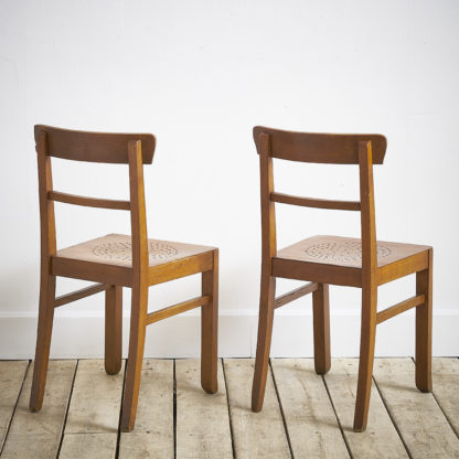 chaises duo set vintage