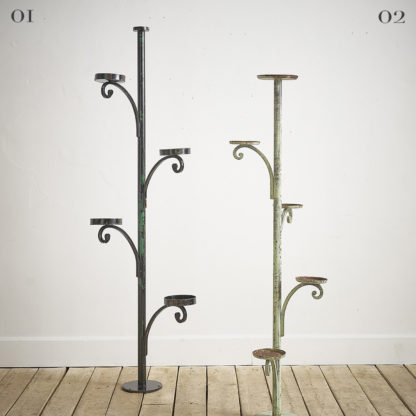 Porte-plantes en métal des années50/60.