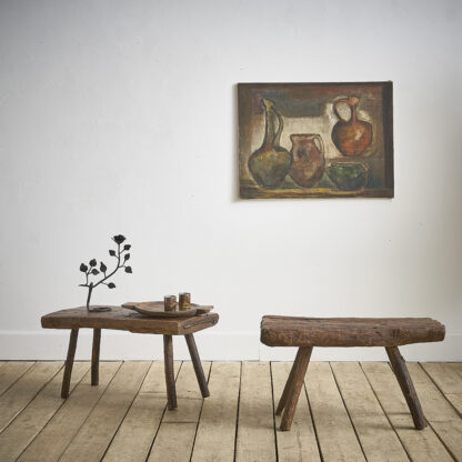 Duo de tables primitives