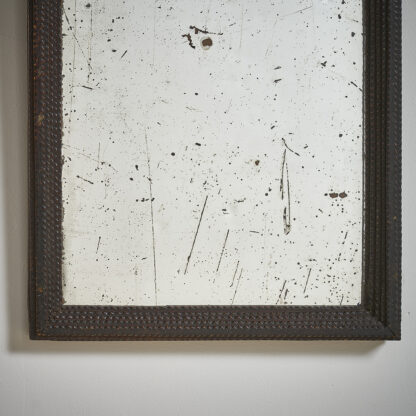 Miroir « Tramp art »