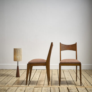 chaises de chambre des années 1960.