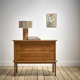 Jolie commode des années 60 chêne