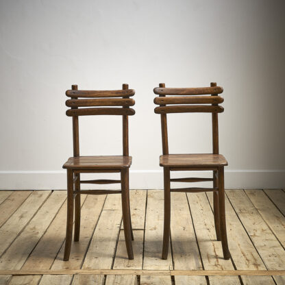 Chaises de brasserie début XXeme