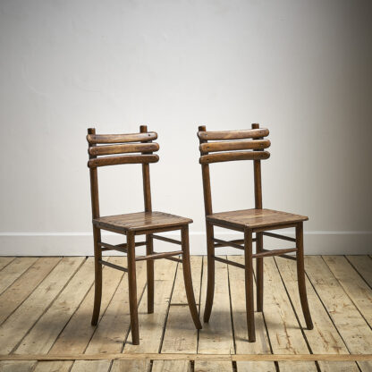 Chaises de brasserie début XXeme