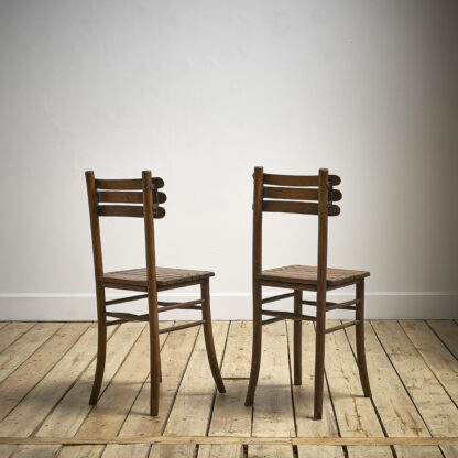 Chaises de brasserie début XXeme
