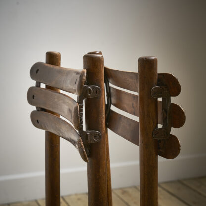 Chaises de brasserie début XXeme