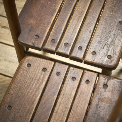 Chaises de brasserie début XXeme
