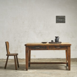 table bureau atelier chene