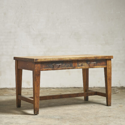 table bureau atelier chene