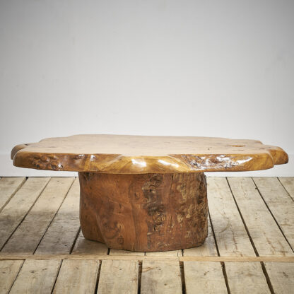 Table basse en orme