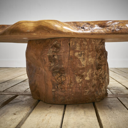 Table basse en orme