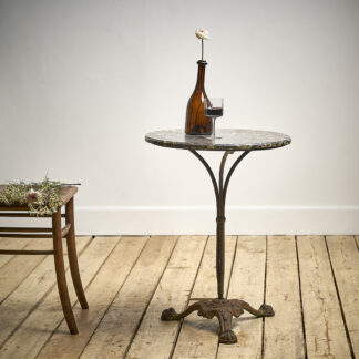 Table de bistrot marbre 1900