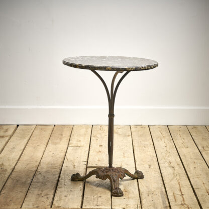 Table de bistrot marbre 1900