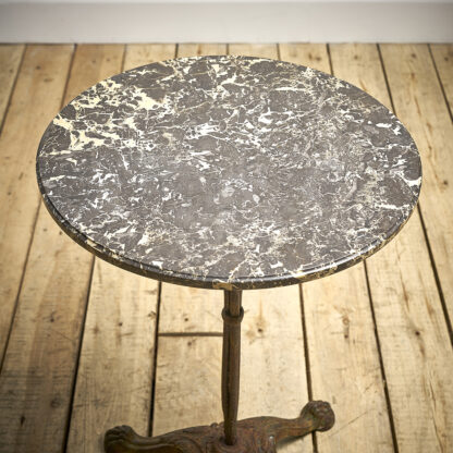 Table de bistrot marbre 1900