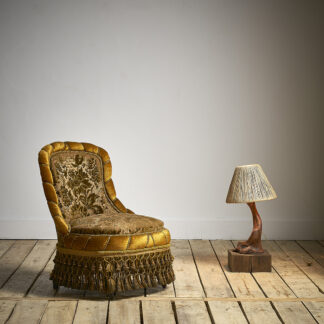 fauteuil boudoir d’époque Napoléon III.