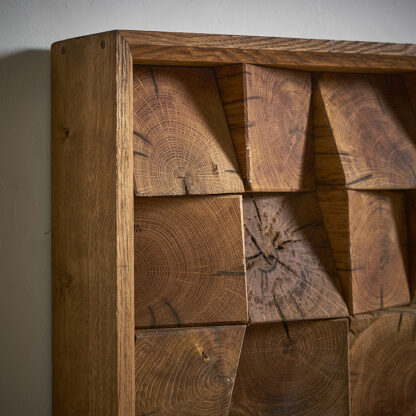 sculptures murales compositions en  bois