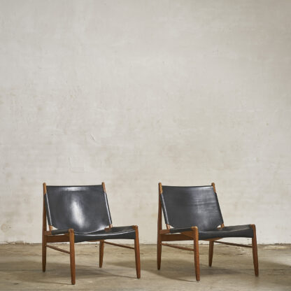 2 chauffeuses, modèle 1192 de Franz Xaver Lutz.
Fauteuils édités par WK Möbel dans les années 50.