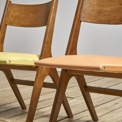 René Jean Caillette chaises vintage 1950