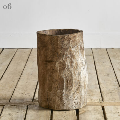 Bac primitif en bois primitive wooden bins