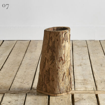 Bac primitif en bois primitive wooden bins