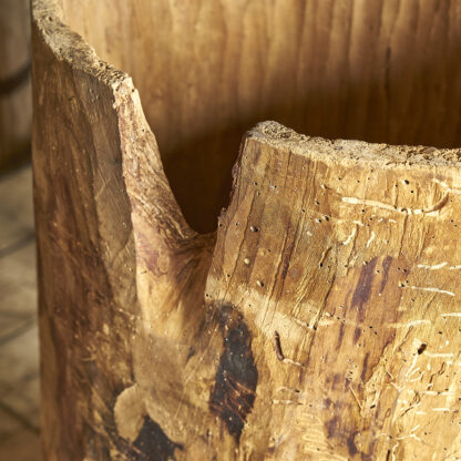 Bac primitif en bois primitive wooden bins