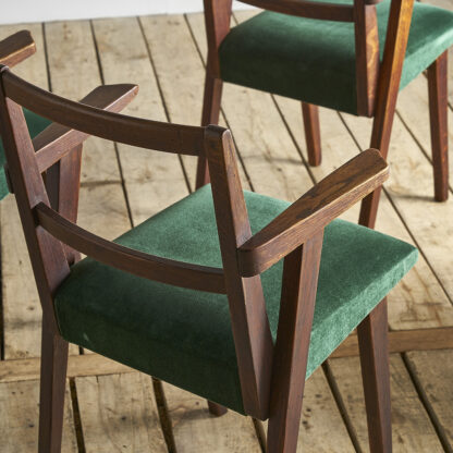 4 fauteuils bridge Jens Risom