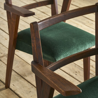 4 fauteuils bridge Jens Risom