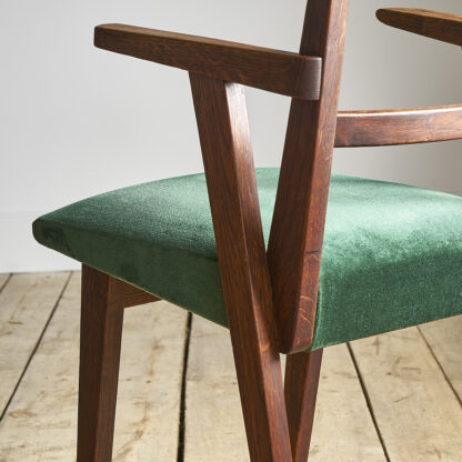4 fauteuils bridge Jens Risom